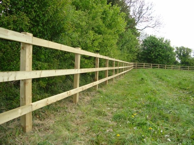 The College Of West Anglia Post And Rail Fencing