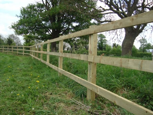 The College Of West Anglia Post And Rail Fencing