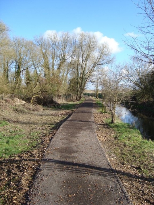 Rye Meads Nature Reserve New Path