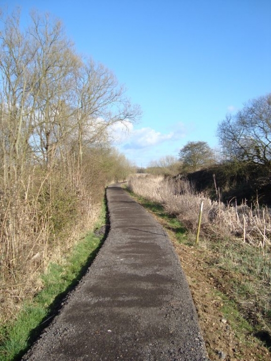 Rye Meads Nature Reserve New Path