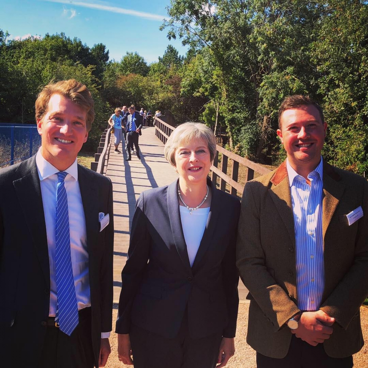 Theresa May Launched A Proud Day For Maydencroft Limited